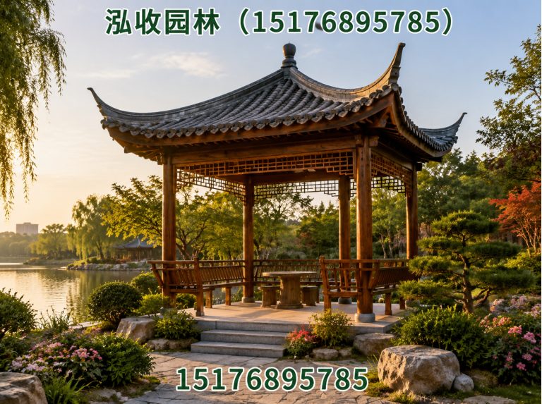 池州京津冀防腐木工程展示图